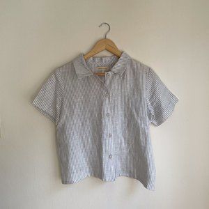 Gillian Stevens Striped Blouse